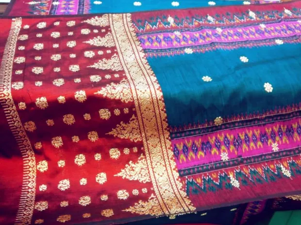 Songket Bungo Pacik Warna Warni